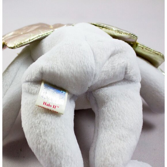 Ty Beanie Baby Halo II Angel Bear - 2000 6th Gen - Picture 7 of 9